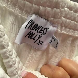 Princess Polly White Sweatpants